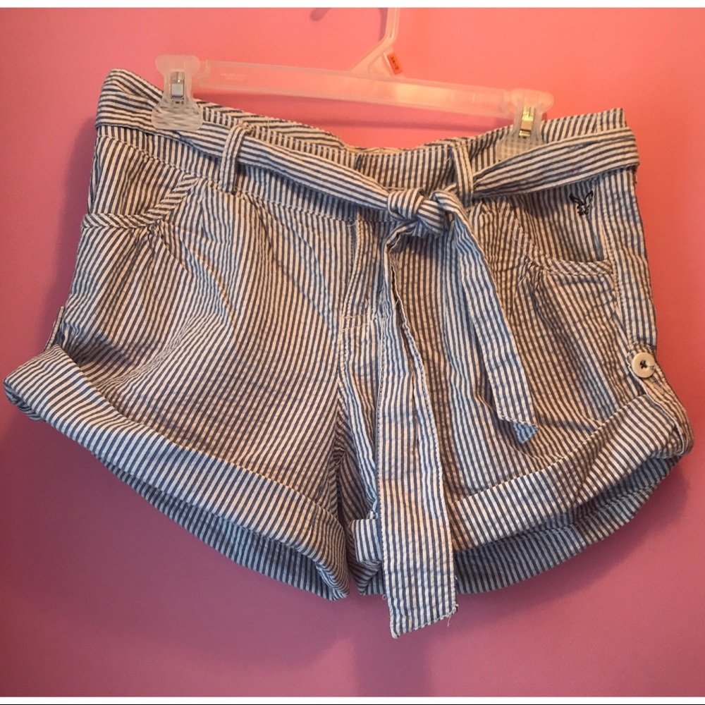Seersucker Shorts